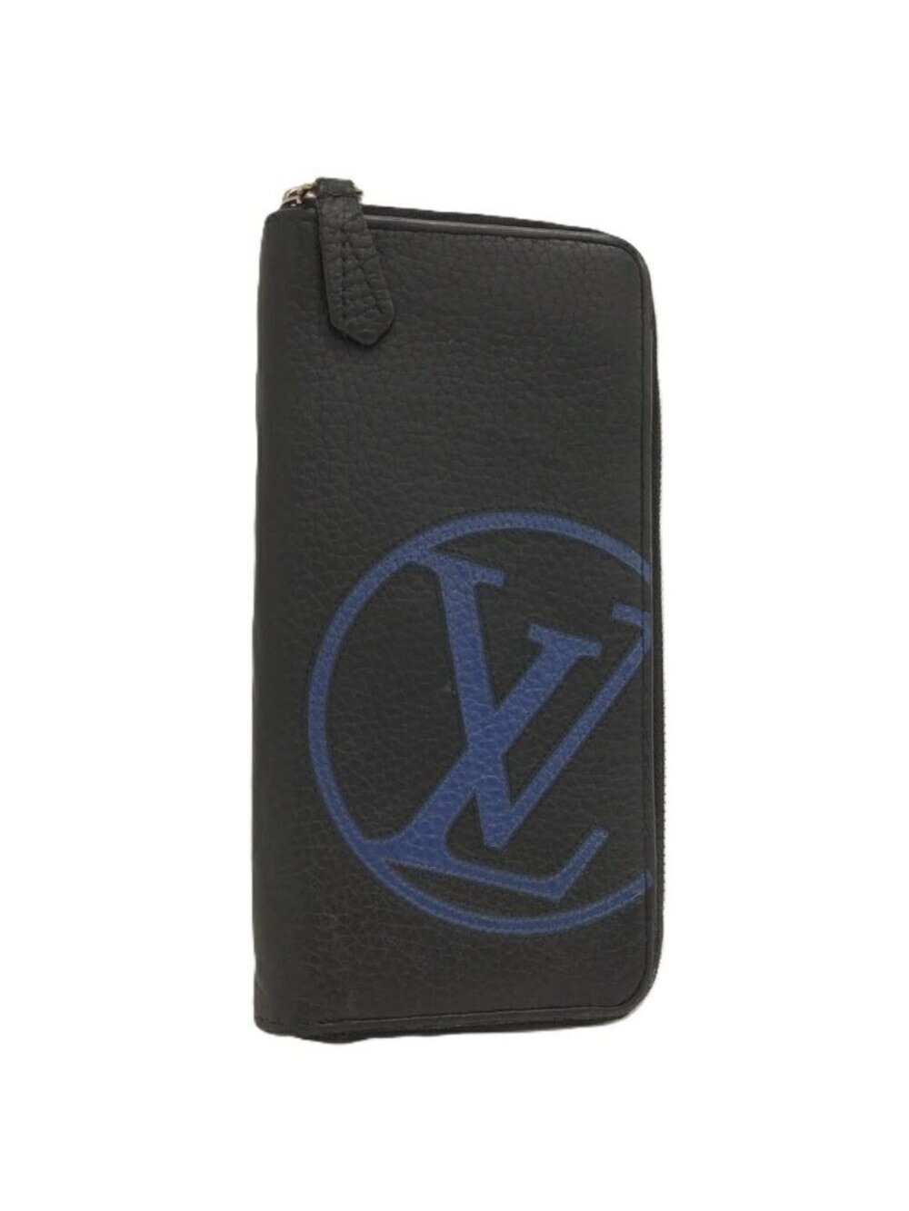 Louis Vuitton Zippy Wallet Vertical Zip Around LV Circle Taurillon Leather